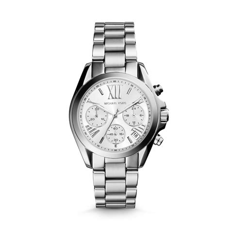 michael kors silver|michael kors watch silver women's.